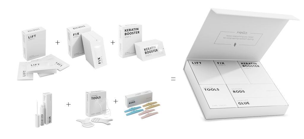  Kit de lifting y laminación de pestañas nanolash